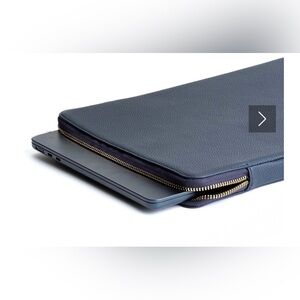 PORTLAND LEATHER (by Patina) TOP ZIP LEATHER LAPTOP CASE